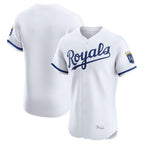 Kooe KC.Royals White Alt Limited Elite Home Blank Player Stitched Jerseys