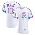 Kooe KC.Royals #13 Salvador Perez Player White 2026 City Connect Limited Elite Home Stitched Jerseys