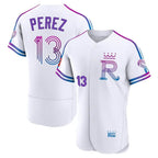 Kooe KC.Royals #13 Salvador Perez Player White 2026 City Connect Limited Elite Home Stitched Jerseys