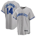 Kooe KC.Royals #14 Jac Caglianone Player Gray Game Home Stitched Jerseys