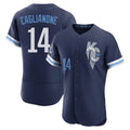 Kooe KC.Royals #14 Jac Caglianone Player Navy City Connect Limited Elite Home Stitched Jerseys