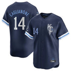 Kooe KC.Royals #14 Jac Caglianone Player Navy City Connect Limited Home Stitched Jerseys