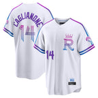 Kooe KC.Royals #14 Jac Caglianone Player White 2026 City Connect Limited Home Stitched Jerseys