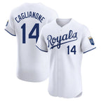 Kooe KC.Royals #14 Jac Caglianone Player White Alt Limited Elite Home Stitched Jerseys