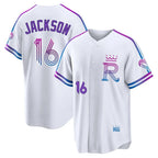 Kooe KC.Royals #16 Bo Jackson Player White 2026 City Connect Limited Home Stitched Jerseys