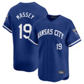 Kooe KC.Royals #19 Michael Massey Player Royal Limited Home Stitched Jerseys
