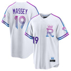 Kooe KC.Royals #19 Michael Massey Player White 2026 City Connect Limited Home Stitched Jerseys