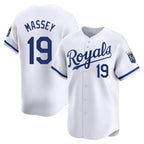 Kooe KC.Royals #19 Michael Massey Player White Alt Limited Home Stitched Jerseys