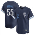 Kooe KC.Royals #55 Cole Ragans Player Navy City Connect Limited Home Stitched Jerseys