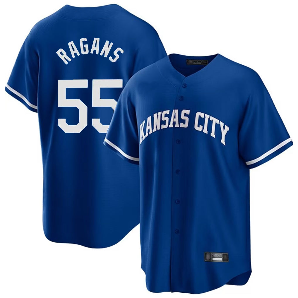 Kooe KC.Royals #55 Cole Ragans Player Royal Game Home Stitched Jerseys