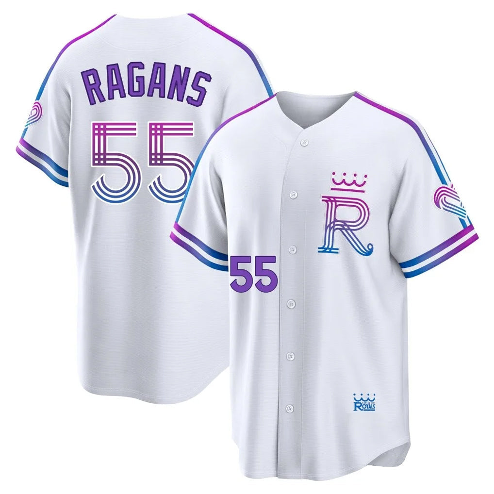 Kooe KC.Royals #55 Cole Ragans Player White 2026 City Connect Limited Home Stitched Jerseys