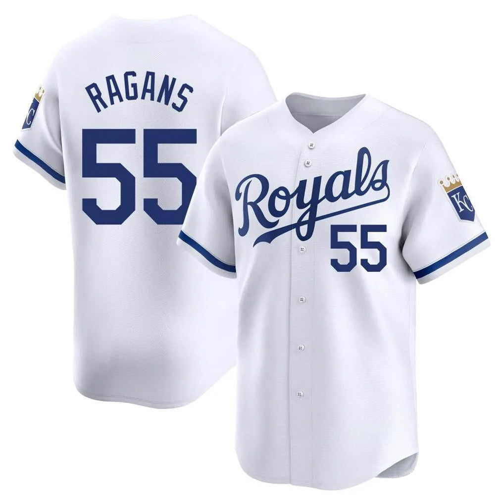 Kooe KC.Royals #55 Cole Ragans Player White Alt Limited Home Stitched Jerseys