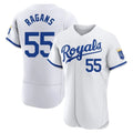 Kooe KC.Royals #55 Cole Ragans Player White Limited Elite Home Game Stitched Jerseys
