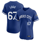 Kooe KC.Royals #67 Seth Lugo Player Royal Limited Elite Home Game Stitched Jerseys