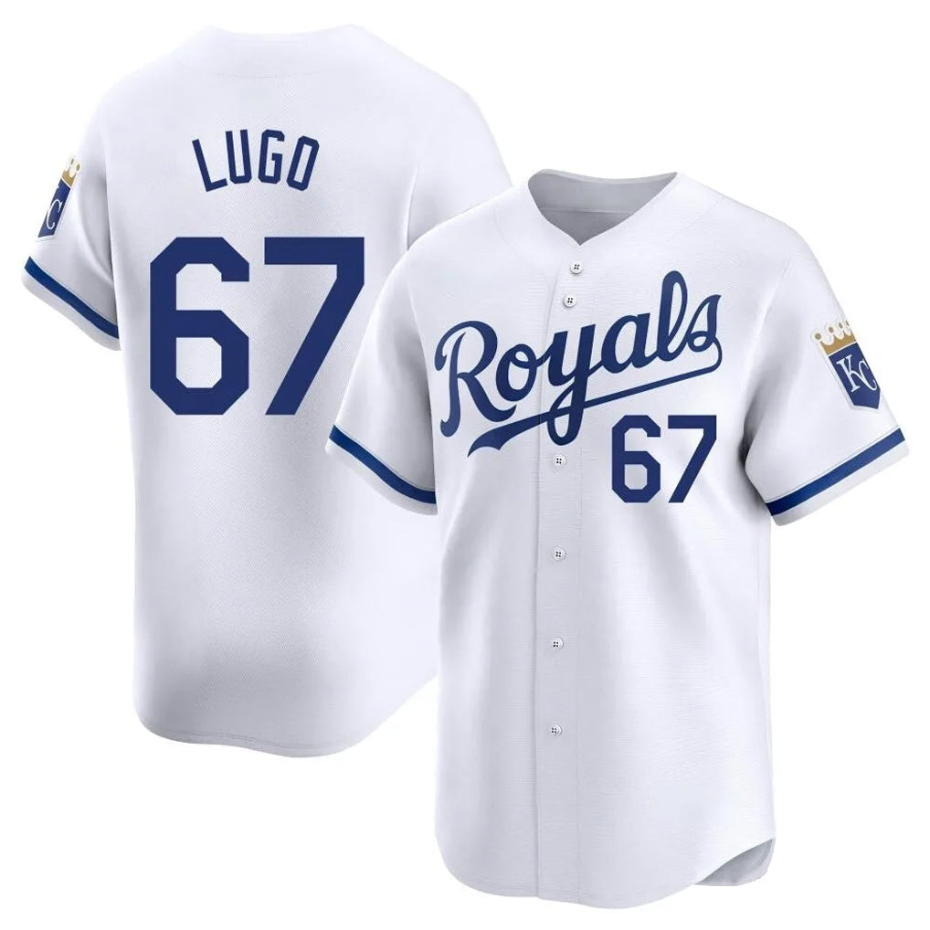 Kooe KC.Royals #67 Seth Lugo Player White Alt Limited Home Stitched Jerseys