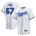 Kooe KC.Royals #67 Seth Lugo Player White Home Game Stitched Jerseys