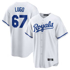 Kooe KC.Royals #67 Seth Lugo Player White Home Game Stitched Jerseys