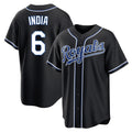 Kooe KC.Royals #6 Jonathan India Player Black Carbon Fashion Home Game Stitched Jerseys