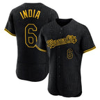 Kooe KC.Royals #6 Jonathan India Player Black Snake Skin City Limited Elite Stitched Jerseys
