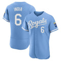 Kooe KC.Royals #6 Jonathan India Player Light Blue Alt Limited Elite Home Stitched Jerseys