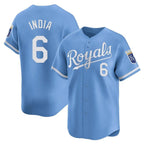 Kooe KC.Royals #6 Jonathan India Player Light Blue Alt Limited Home Stitched Jerseys