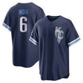 Kooe KC.Royals #6 Jonathan India Player Navy City Connect Home Game Stitched Jerseys