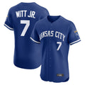 Kooe KC.Royals #7 Bobby Witt Jr. Player Royal Limited Elite Home Stitched Jerseys