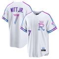 Kooe KC.Royals #7 Bobby Witt Jr. Player White 2026 City Connect Limited Home Stitched Jerseys
