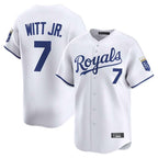Kooe KC.Royals #7 Bobby Witt Jr. Player White Alt Limited Home Stitched Jerseys