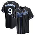 Kooe KC.Royals #9 Vinnie Pasquantino Player Black Carbon Fashion Home Game Stitched Jerseys
