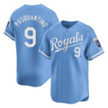 Kooe KC.Royals #9 Vinnie Pasquantino Player Light Blue Alt Limited Home Stitched Jerseys