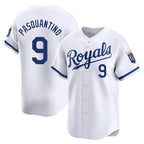 Kooe KC.Royals #9 Vinnie Pasquantino Player White Alt Limited Home Stitched Jerseys