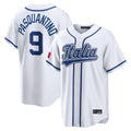 Kooe KC.Royals #9 Vinnie Pasquantino Player White Italy 2026 WBC Classic Home Stitched Jerseys