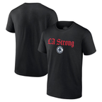 Kooe L.Clippers Black LA Strong T-Shirt Stitched Jerseys