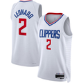 Kooe L.Clippers #2 Kawhi Leonard White Swingman Stitched Jerseys - Association Edition