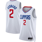 Kooe L.Clippers #2 Kawhi Leonard White Swingman Stitched Jerseys - Association Edition