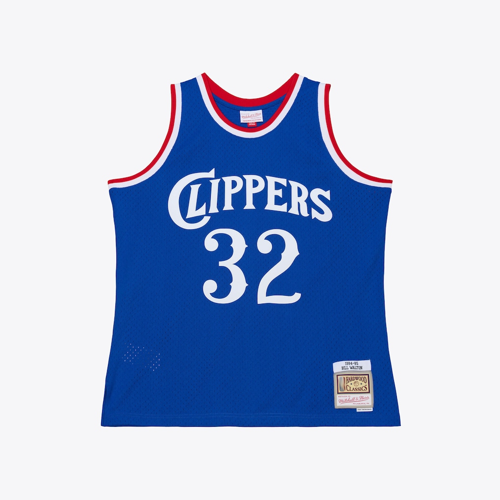 Kooe L.Clippers #32 Bill Walton Mitchell & Ness Royal 1984-85 Swingman Stitched Jerseys