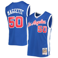 Kooe L.Clippers #50 Corey Maggette Mitchell & Ness Royal 2002-2003 Hardwood Classics Swingman Stitched Jerseys