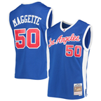 Kooe L.Clippers #50 Corey Maggette Mitchell & Ness Royal 2002-2003 Hardwood Classics Swingman Stitched Jerseys
