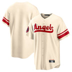 Kooe LA.Angels Cream City Connect Home Blank Player Stitched Jerseys