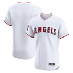Kooe LA.Angels White Limited Elite Home Blank Player Stitched Jerseys