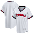 Kooe LA.Angels White T-shirt Home Game Blank Player Stitched Jerseys