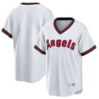 Kooe LA.Angels White T-shirt Home Game Blank Player Stitched Jerseys