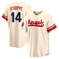 Kooe LA.Angels #14 Logan O'Hoppe Player Cream City Connect Home Stitched Jerseys