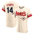 Kooe LA.Angels #14 Logan O'Hoppe Player Cream City Connect Limited ELite Home Stitched Jerseys