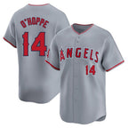 Kooe LA.Angels #14 Logan O'Hoppe Player Gray Home Limited Stitched Jerseys