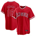 Kooe LA.Angels #16 Yusei Kikuchi Player Red Home Game Stitched Jerseys