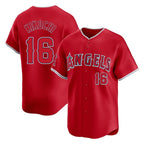 Kooe LA.Angels #16 Yusei Kikuchi Player Red Home Limited Stitched Jerseys