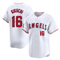 Kooe LA.Angels #16 Yusei Kikuchi Player White Limited Home Stitched Jerseys