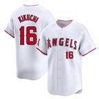 Kooe LA.Angels #16 Yusei Kikuchi Player White Limited Home Stitched Jerseys